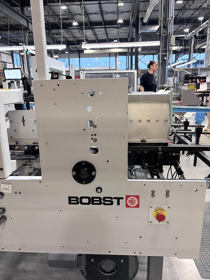 Used 2003 Bobst Media 100 Folder Gluer