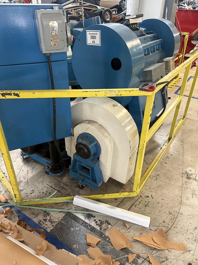 Used 29 x 42 Standard Clamshell Die Cutter