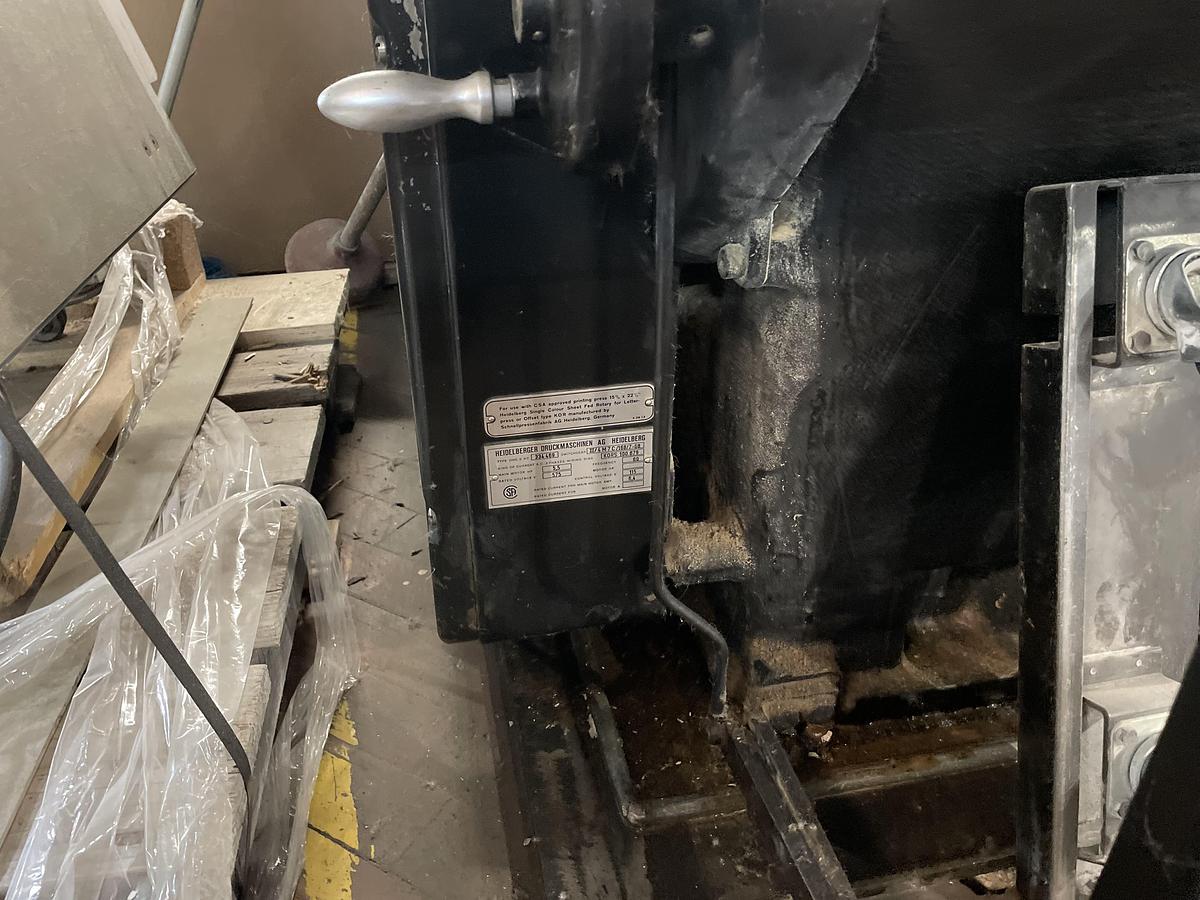 Used Heidleberg Sorm