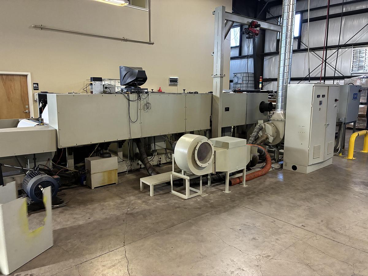Used 2007 EKOFA 4300  4 Color Flexo with CMS moistener system