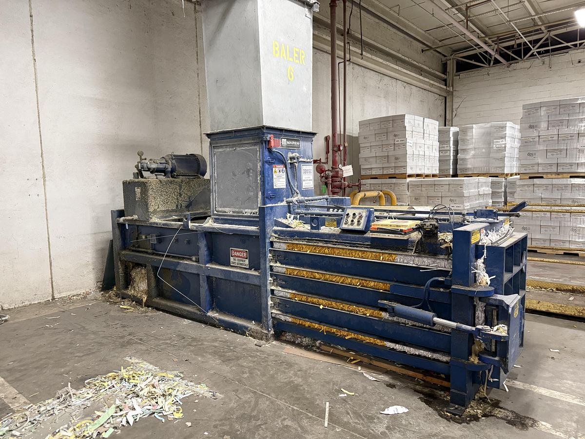 Used Maren Manual Baler Model 72