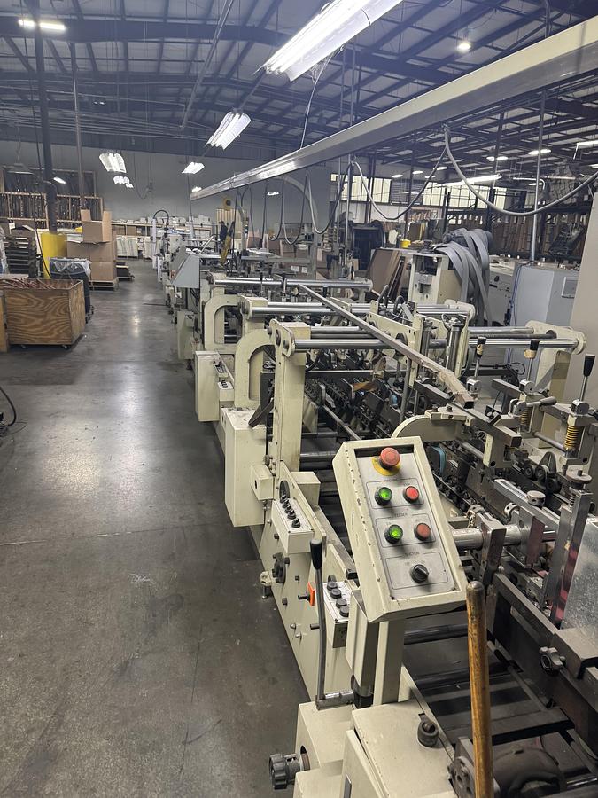 Used 2007 Brausse Model TA-1100 4&6 Corner Folder Gluer