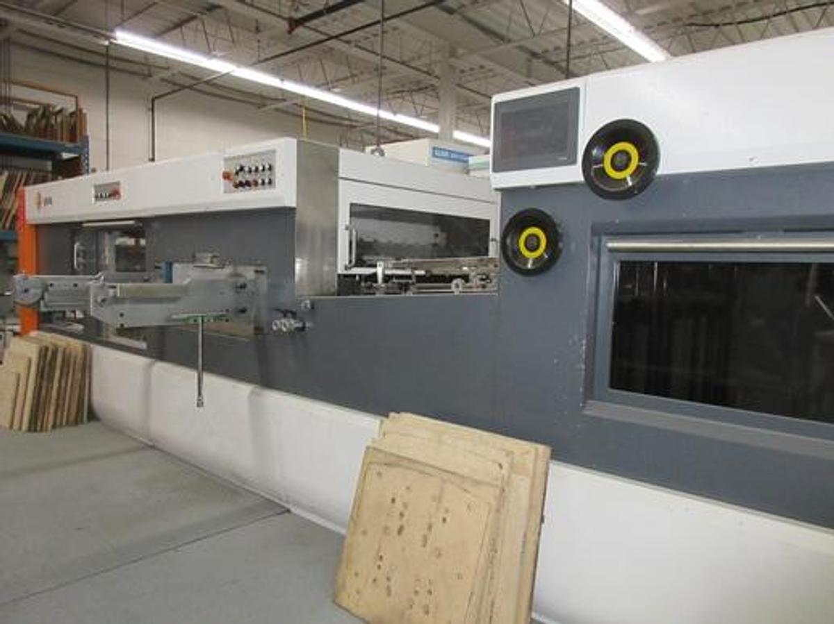 Used 2016 YAWA TD1060S Die cutter