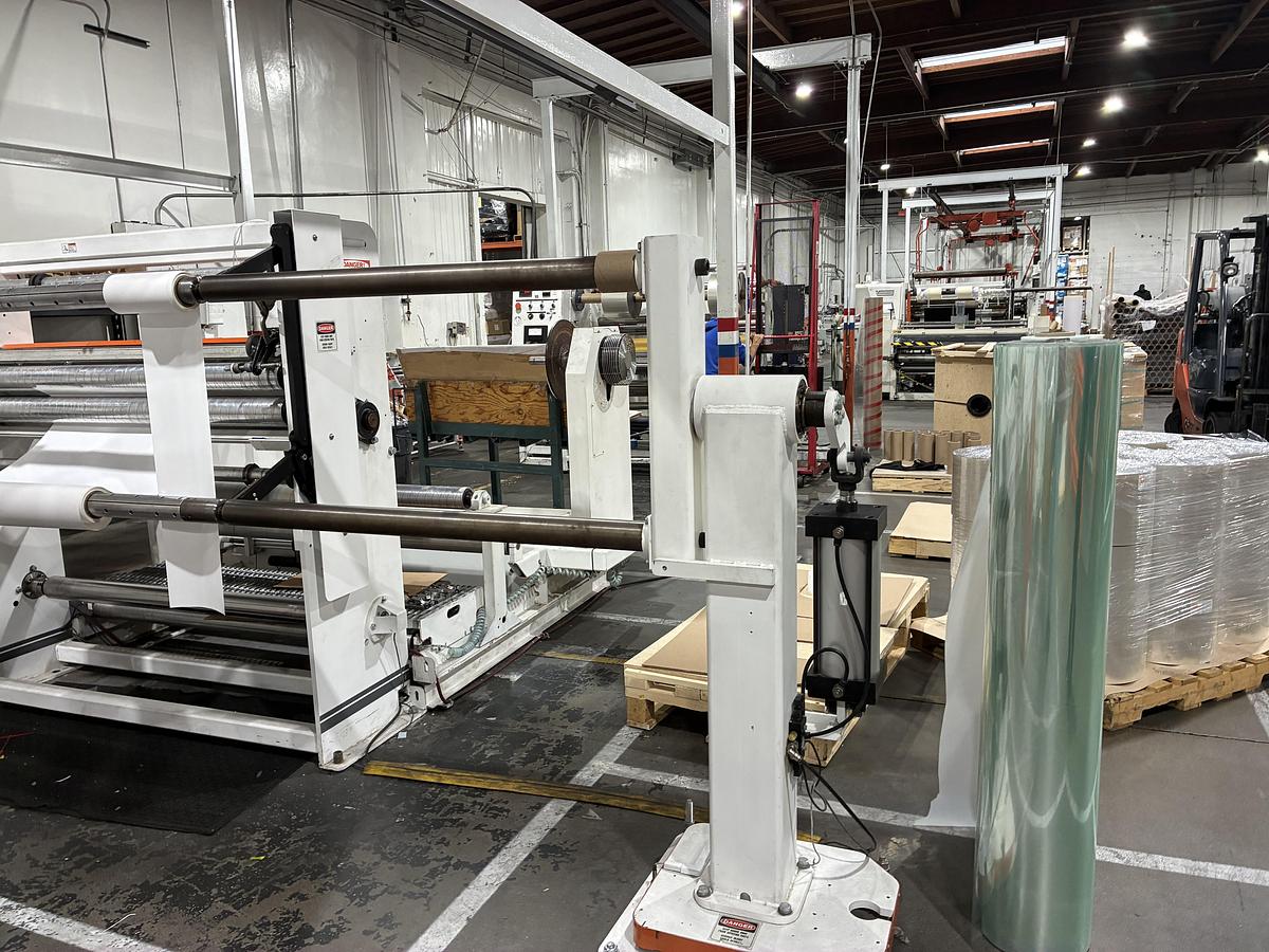 Used 60" Voorwood S60 Model S64SA Slitter Rewinder