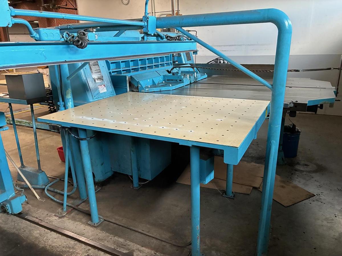 Used Southworth paper flying carpet handling system