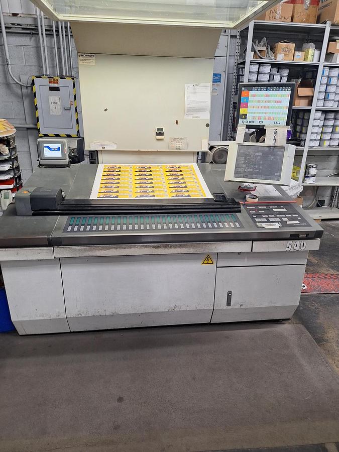 Used 2006 KOMORI LS540 +CTR Printing Press