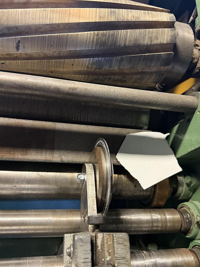 Used 49" Maxson Fixed Bed Sheeter