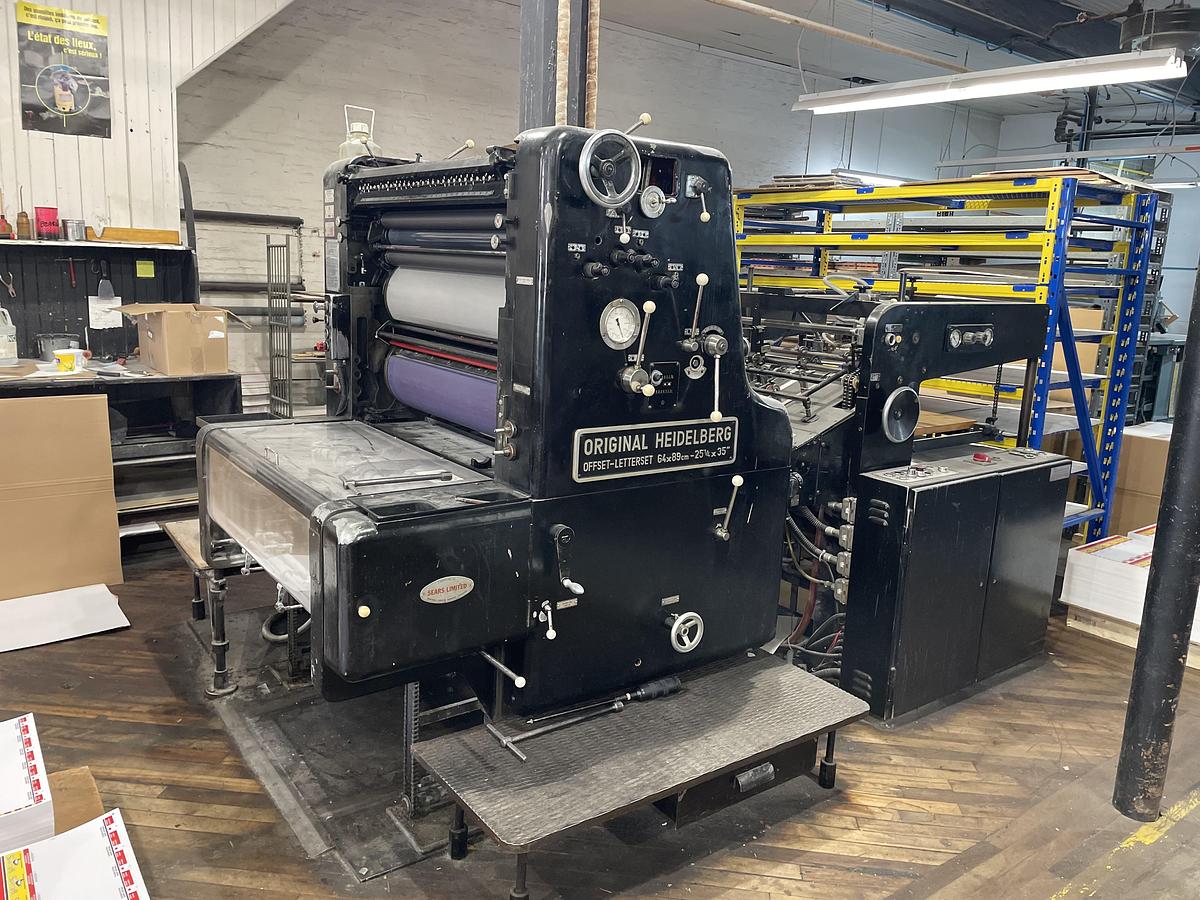Used Heidleberg Sorm