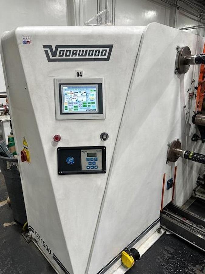 Used Voorwood S60 Model S64SA Slitter Rewinder