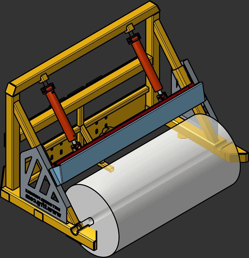 Used Butt buster Roll Splittter