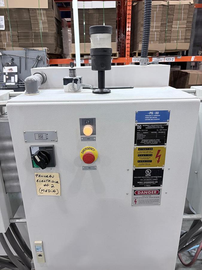 Used 2003 Bobst Media 100 Folder Gluer