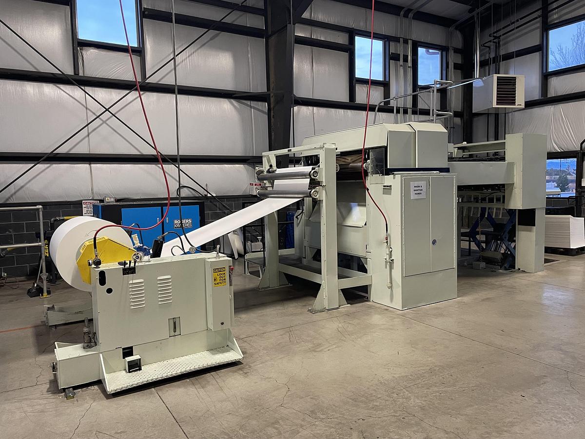 Used 1988 Maxson 49" MSL Sheeter