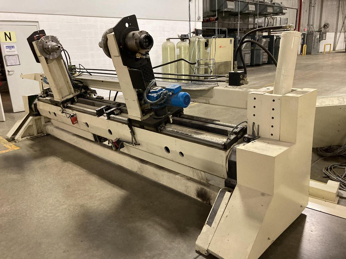 Used 4 Bielomatik 64" Shaftless Unwinds 60” OD