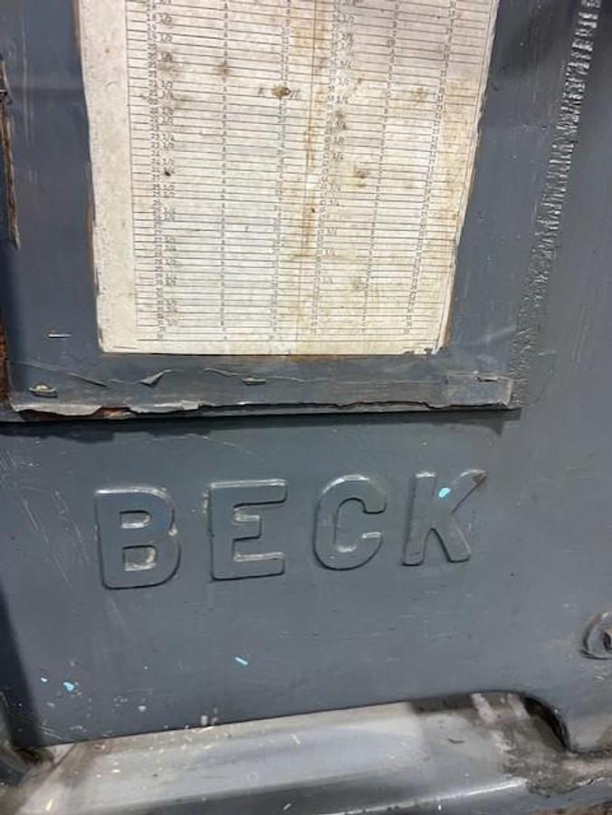 Used 50 Beck Sheeter