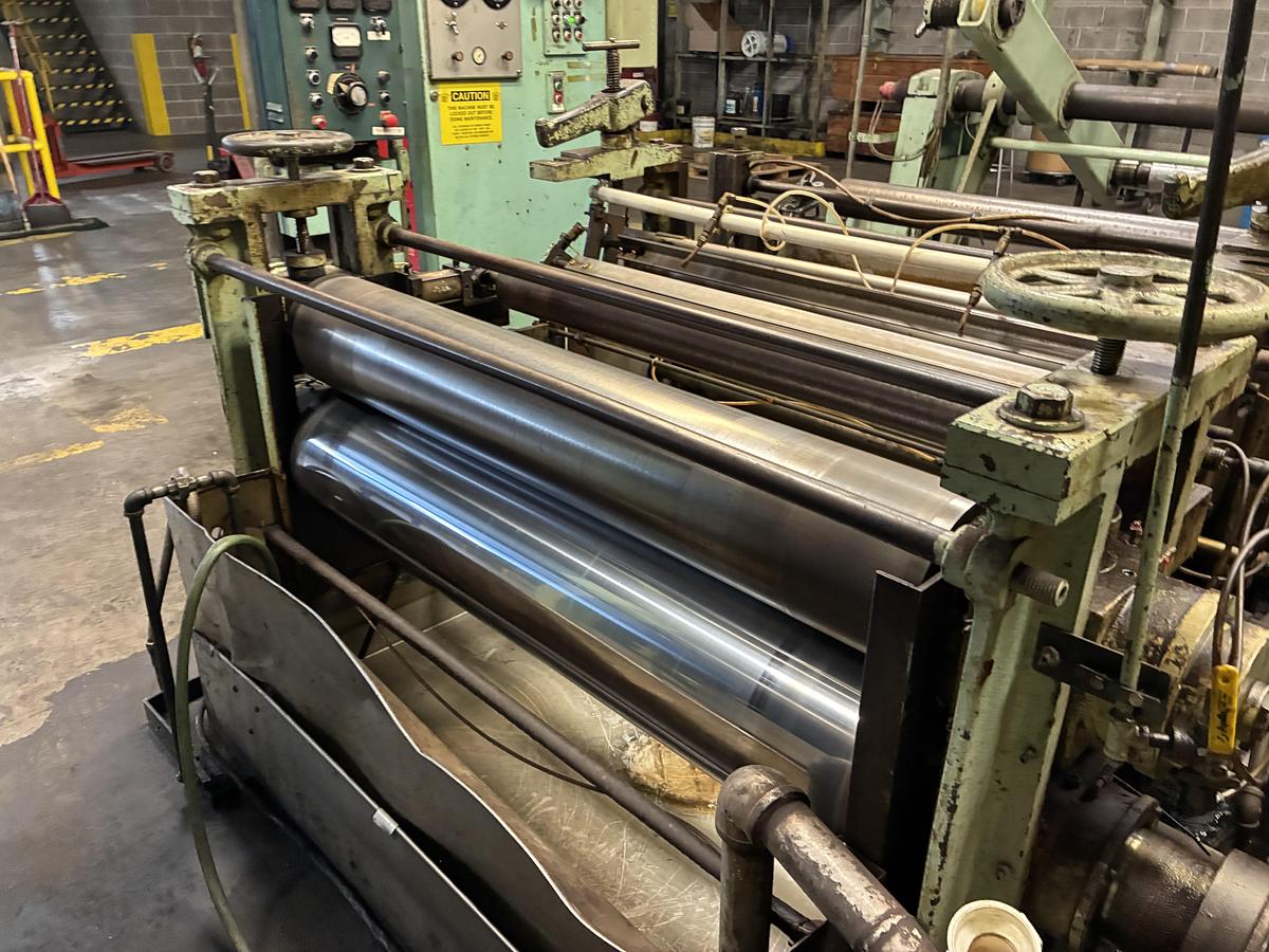 Used Black Clawson Coating Saturating Line
