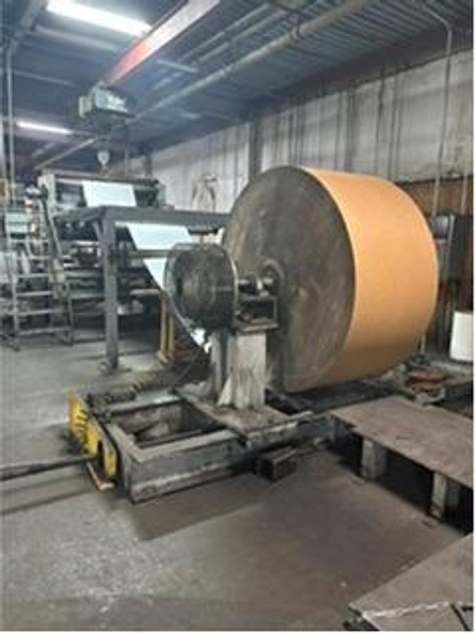 Used Clark Aiken Roll To Roll Embossing Line