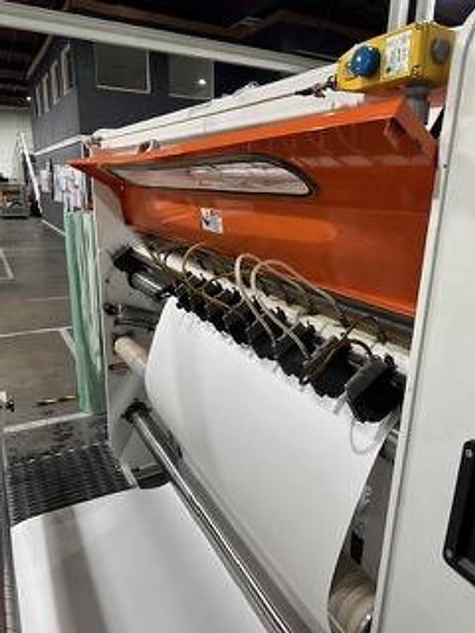 Used 60" Voorwood S60 Model S64SA Slitter Rewinder