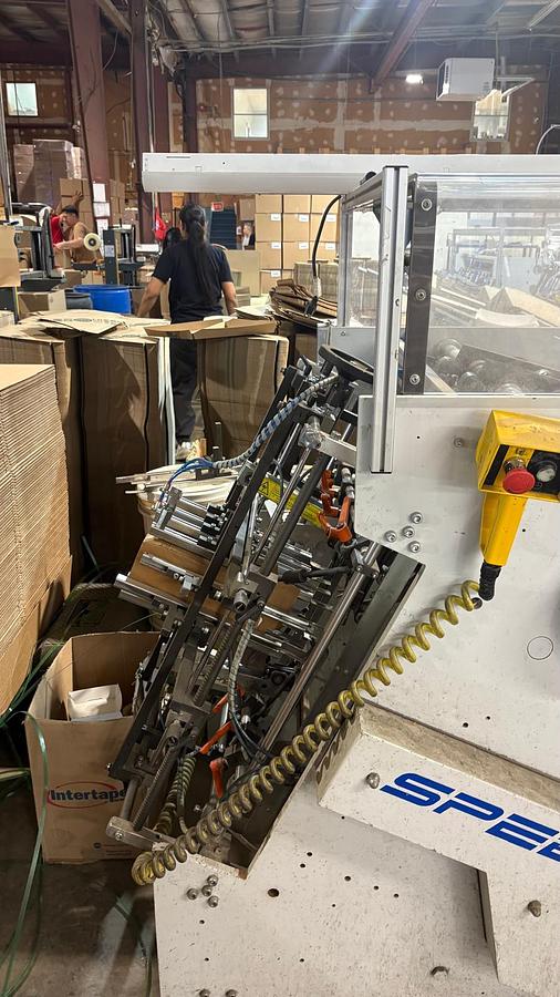 Used 2017 Heiber Schroder Tray former Speed Former