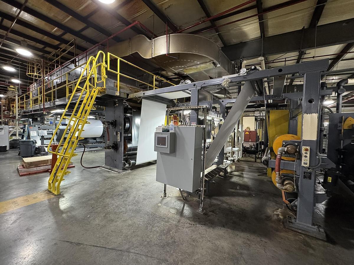 Used 2006 73" Wide Intaroto Paper, Board, Film & Foil Coater Laminator