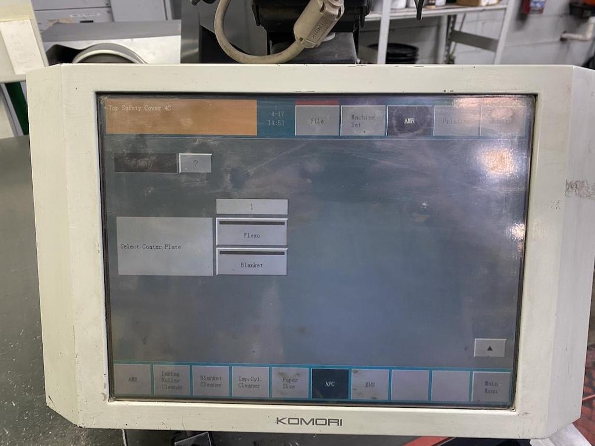 Used 2006 KOMORI LS540 +CTR Printing Press
