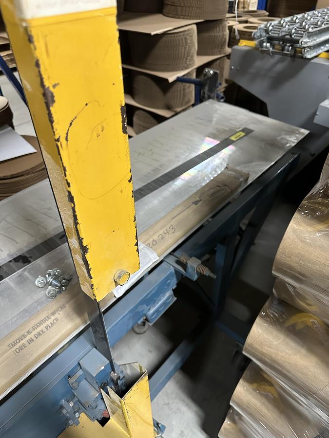 Used Edge Sweets Vertical Foam Saw. Model EL-4