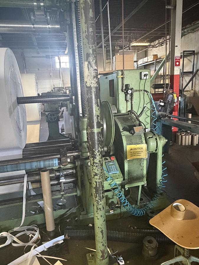 Used 74" Langston Slitter Rewinder