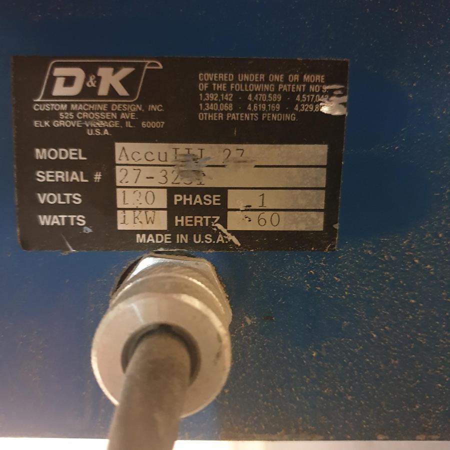 Used D& K Accu Lam 27
