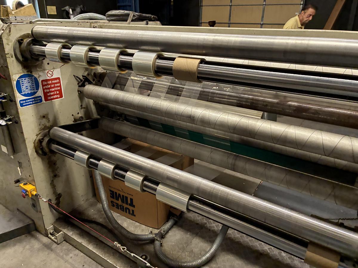 Used 1998 60" SRC model 480 Slitter Rewinder