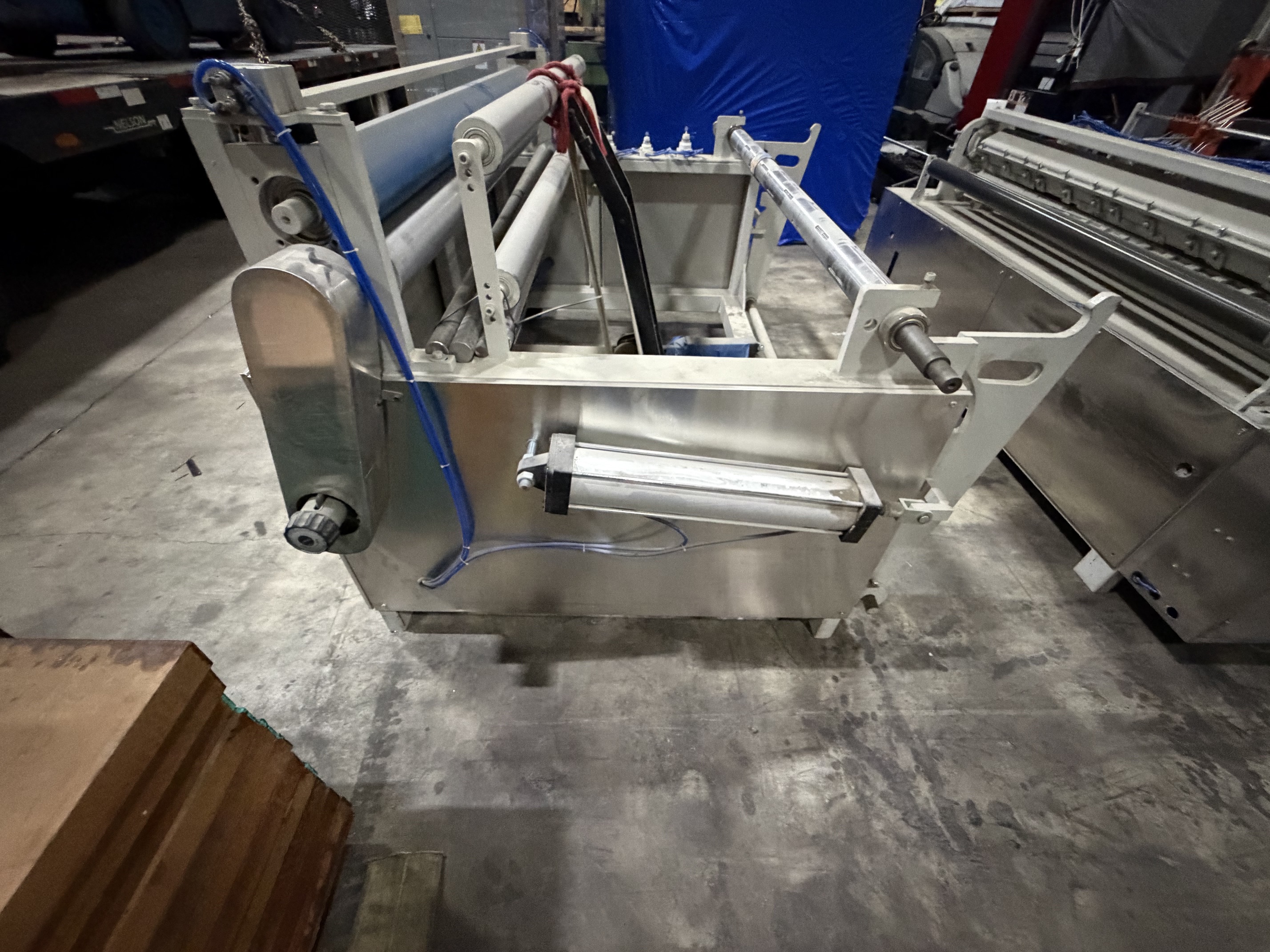 Used 72" Wide Wet Wipe Converting Line