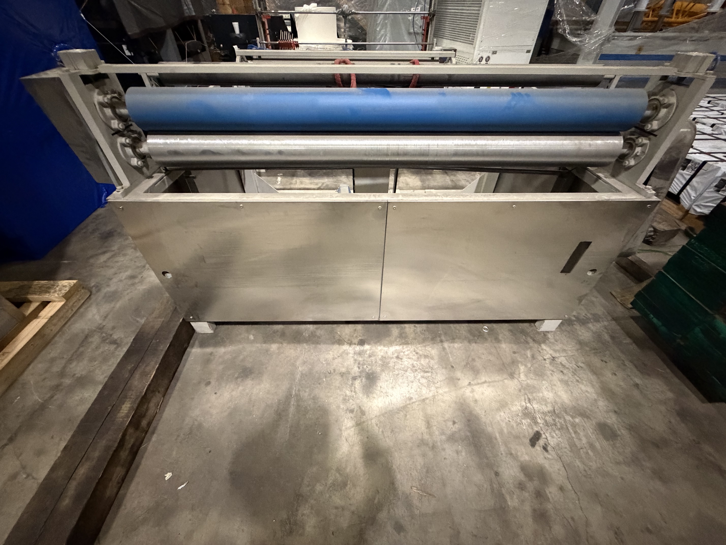 Used 72" Wide Wet Wipe Converting Line