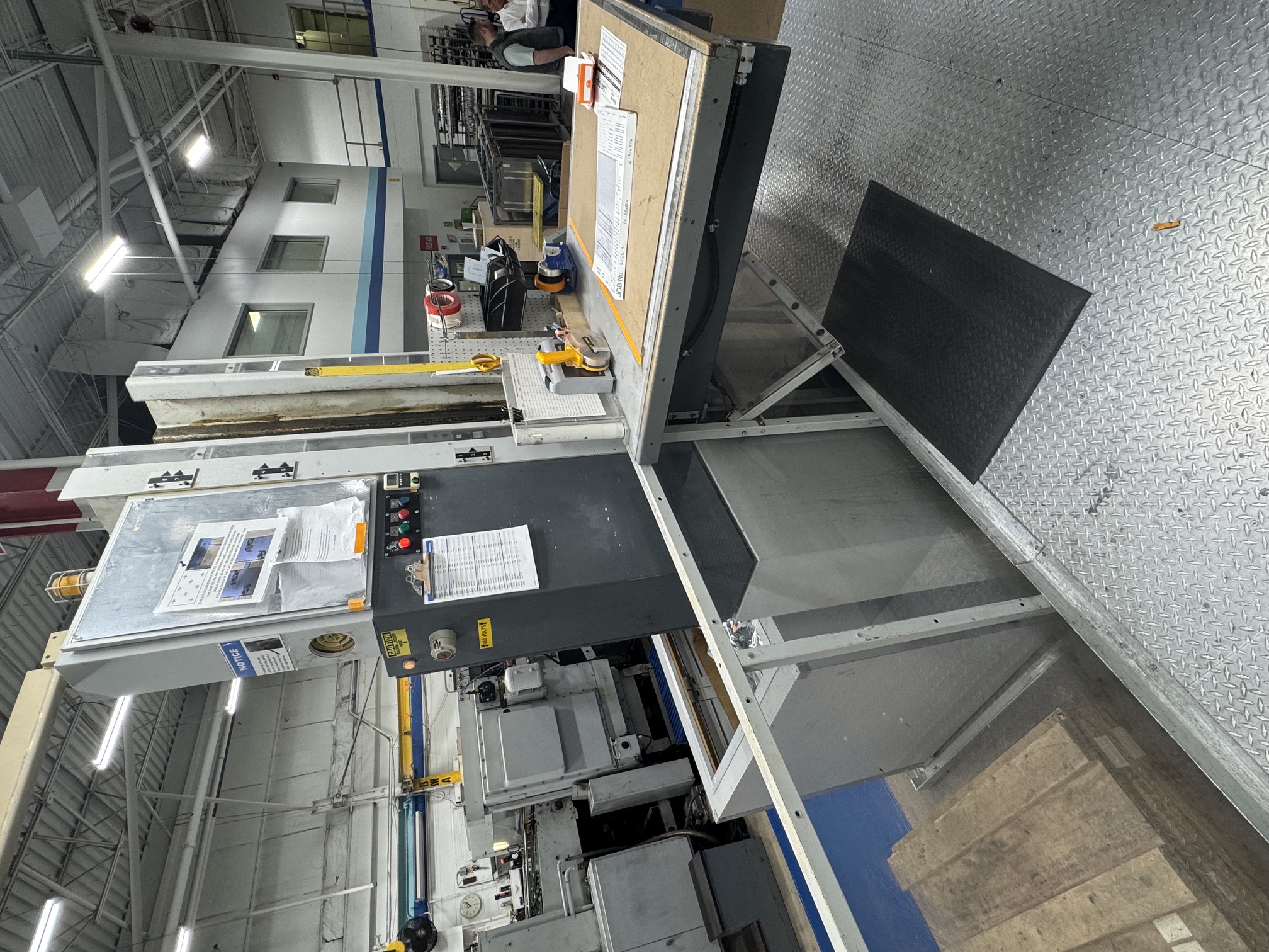 Used 1995 Bobst 102-CER II  Die Cutter Blanker