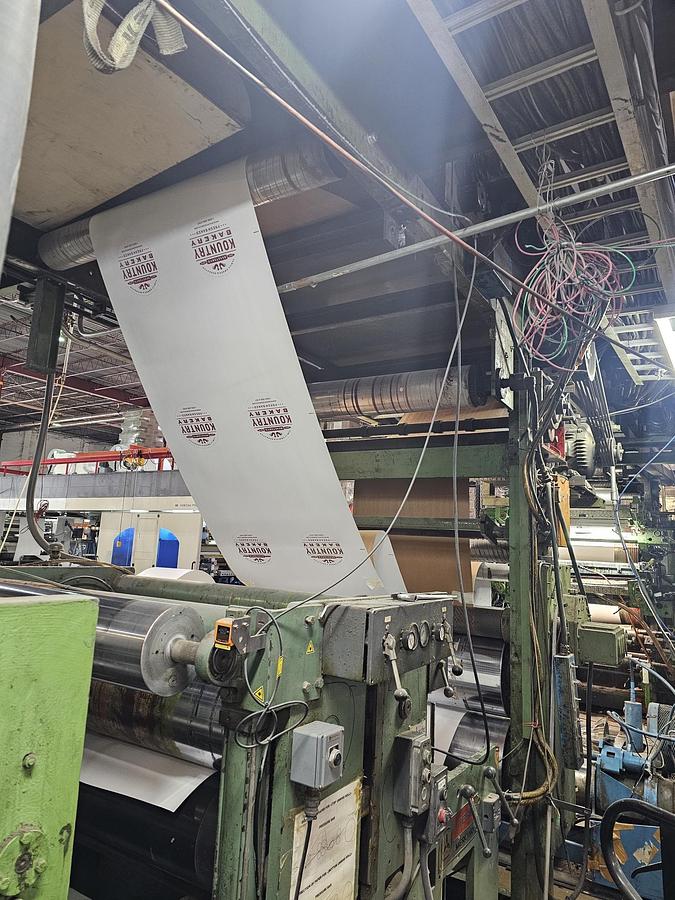 Used 44" Mercury Zerand Web Fed Die Cutter