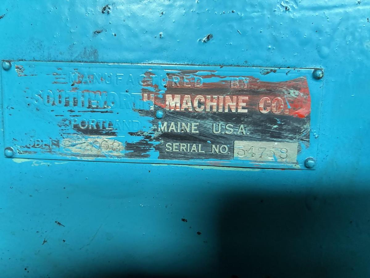 Used Southworth paper flying carpet handling system