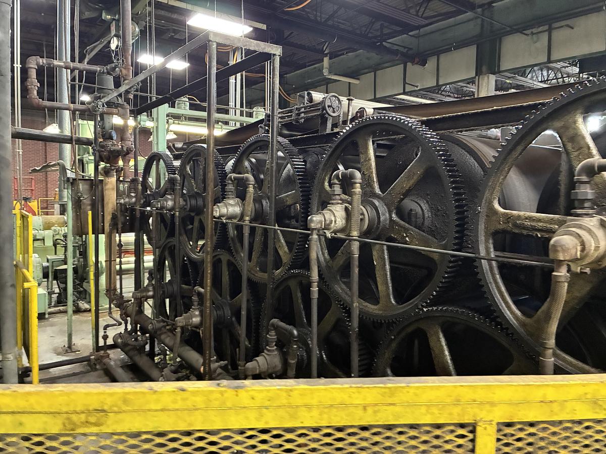 Used Black Clawson Coating Saturating Line