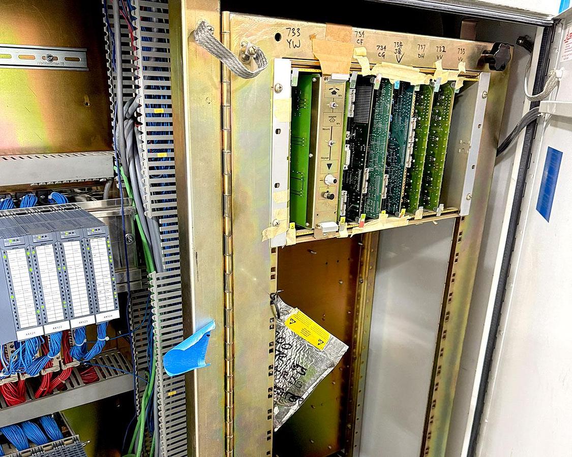 Used 1996 Bobst 102 CER Die Cutter Blanker