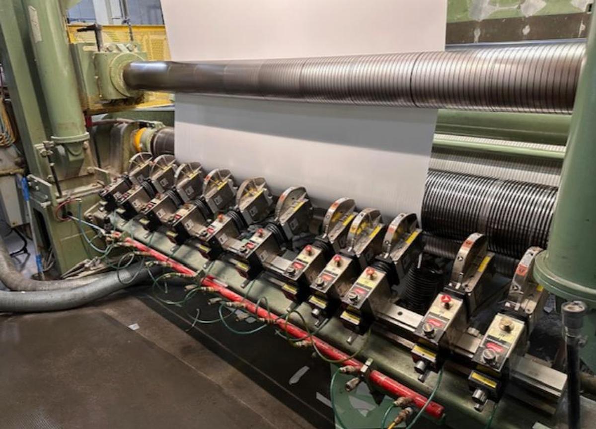 Used Jagenberg Vari-Dur - Two drum Slitter/Winder