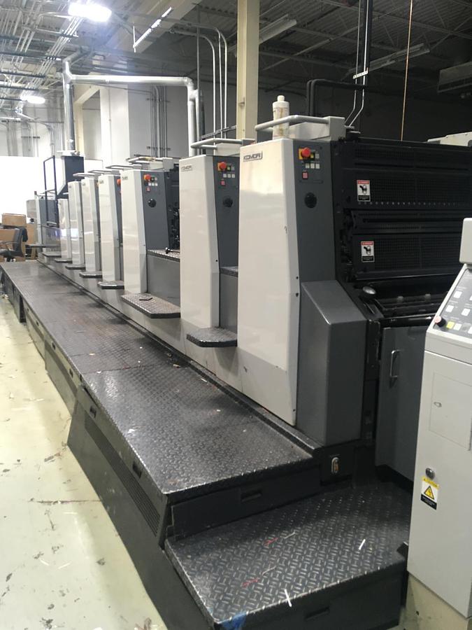Used 2007 Komori 28P 6 Color Printing Press