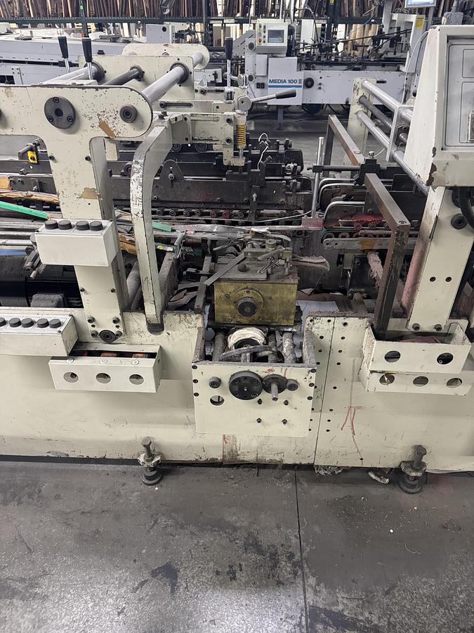 Used 2007 Brausse Model TA-1100 4&6 Corner Folder Gluer