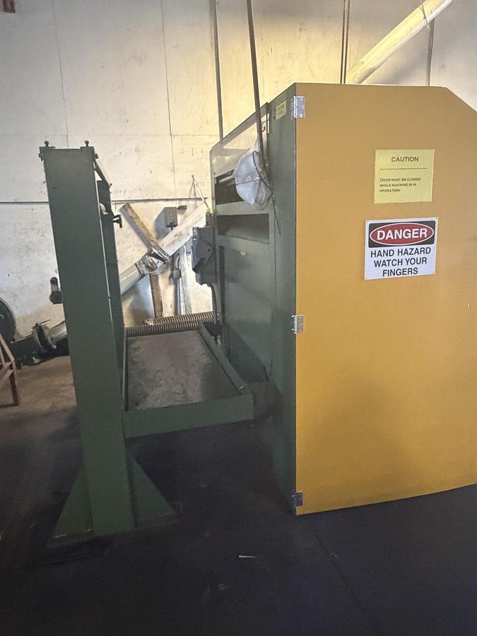 Used 49" Maxson Fixed Bed Sheeter