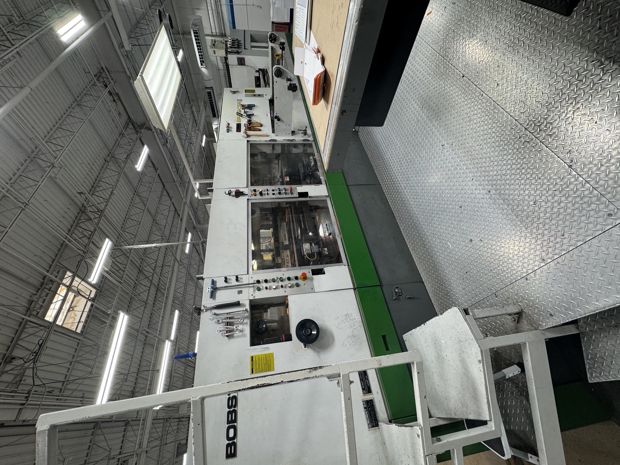 Used 1995 Bobst 102-CER II  Die Cutter Blanker