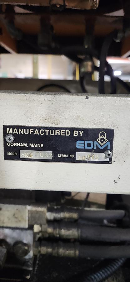 Used EDM Skid Turner