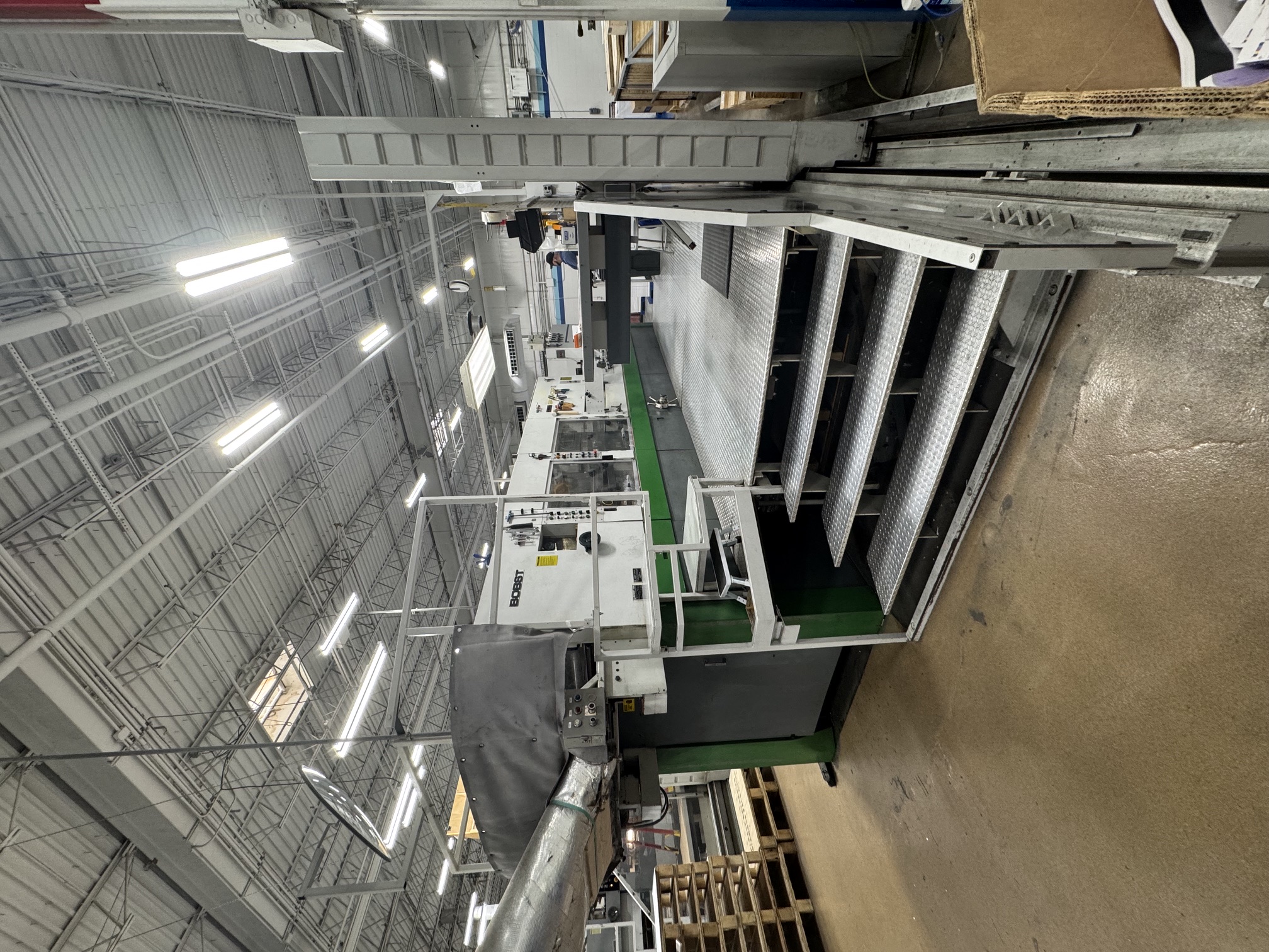 Used 1995 Bobst 102-CER II  Die Cutter Blanker