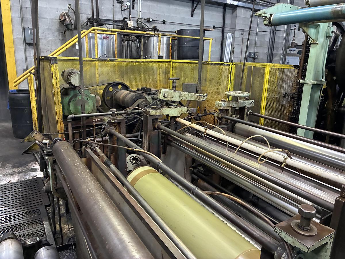 Used Black Clawson Coating Saturating Line