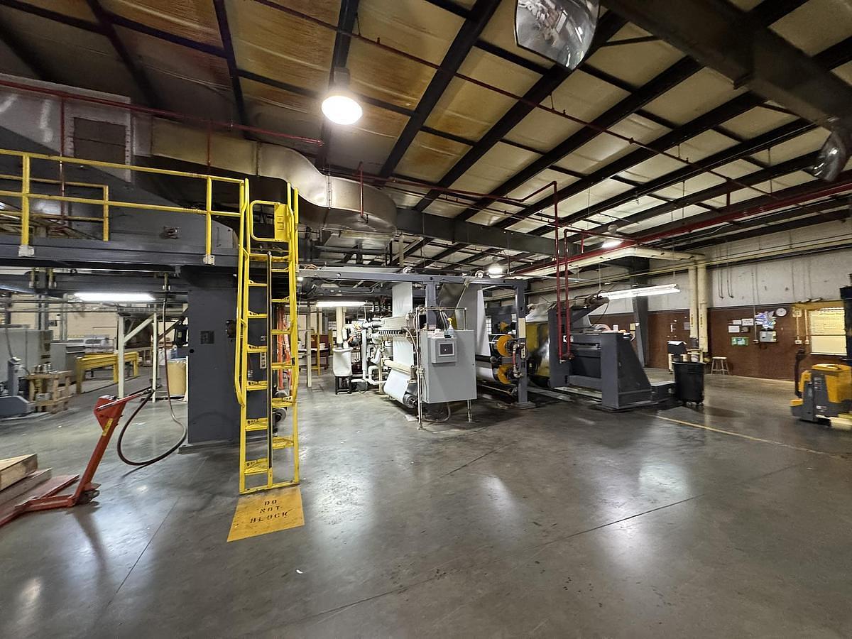 Used 2006 73" Wide Intaroto Paper, Board, Film & Foil Coater Laminator