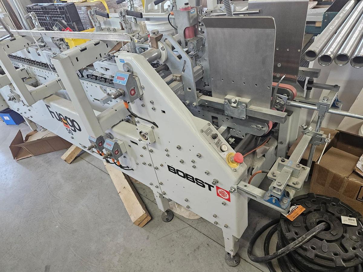 Used 2006 BOBST FUEGO 50 A1 CS Folder Gluer