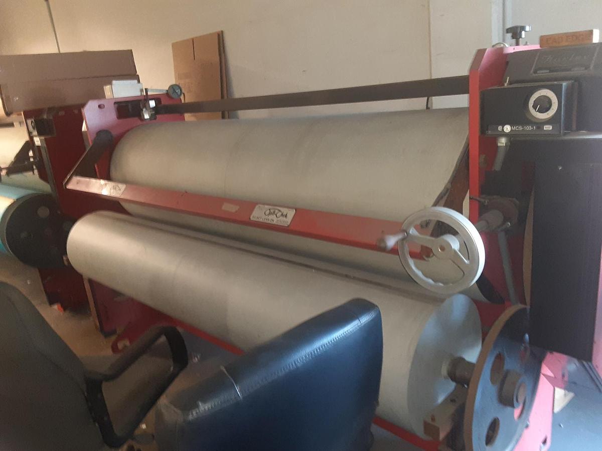 Used HARLEY OPTICHECK, 100" WIDE, 66" MOUNTING CYLINDER