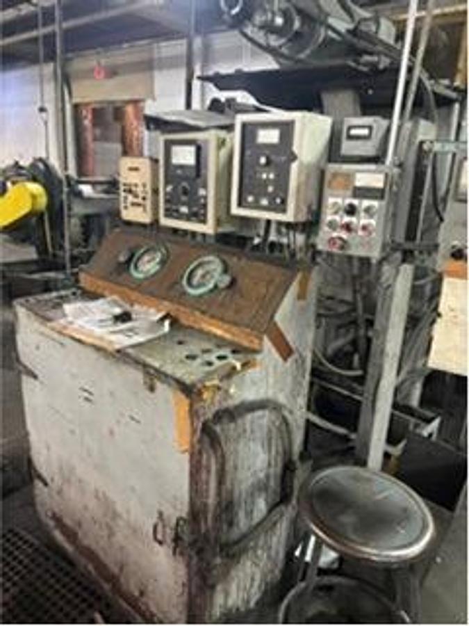 Used Clark Aiken Roll To Roll Embossing Line