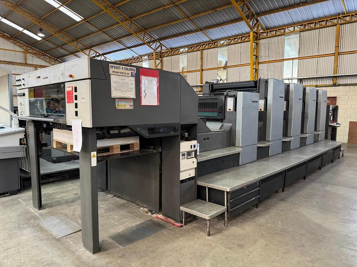 Used 2002 HEIDELBERG CD Press 102-4+L
