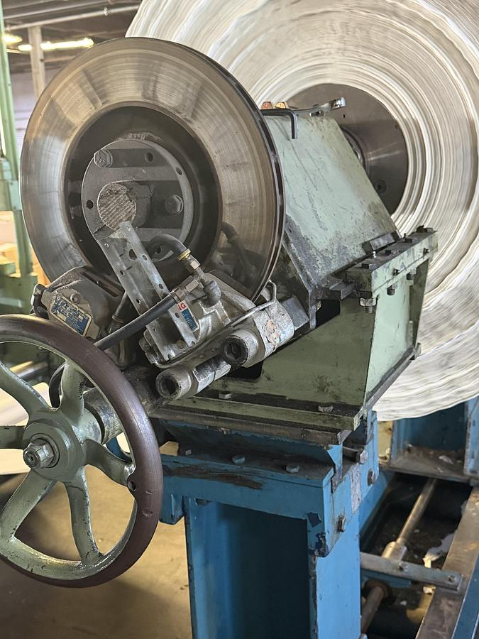 Used 74" Langston Slitter Rewinder