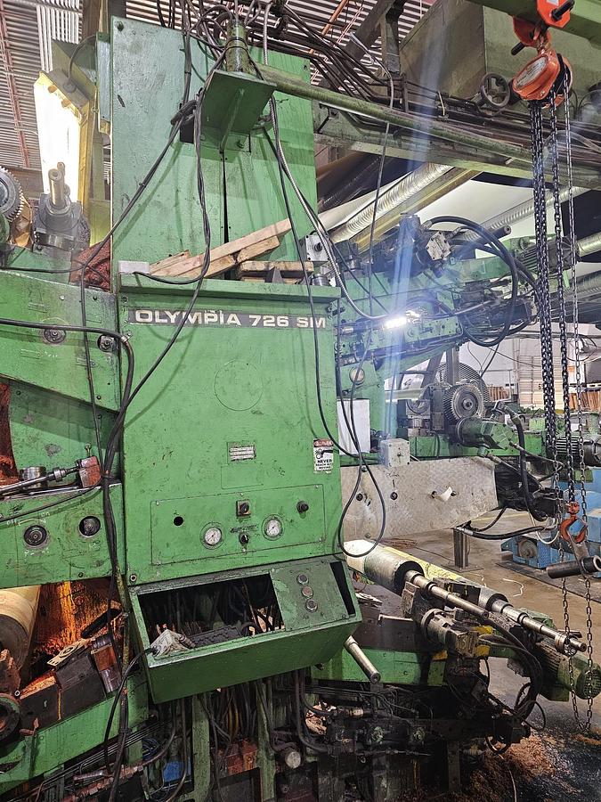 Used 44" Mercury Zerand Web Fed Die Cutter